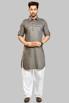 Mens pathani suit party wear discount