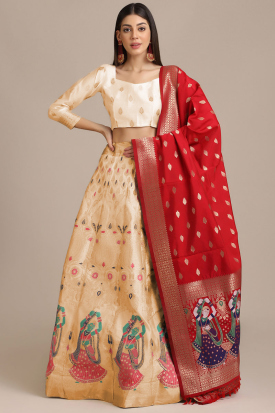 Shop Traditional Paithani Dresses Online USA | Andaaz Fashion