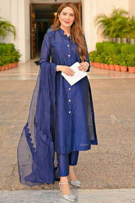 Buy 50 XL 2 Size Plain Salwar Kameez Online for Women in UK