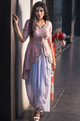 Western dhoti dress hot sale