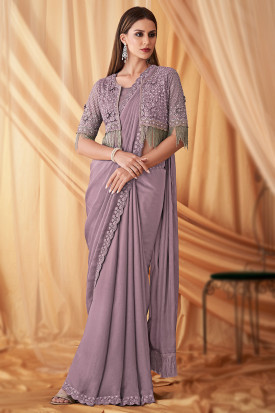Purple lace jacket online