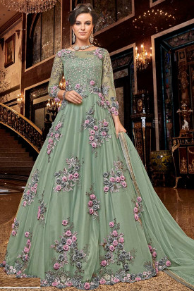 Boat neck shop anarkalis online