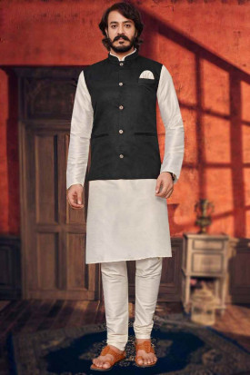 Waistcoat over new arrivals kurta