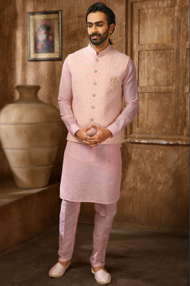 Pink kurta sale pajama