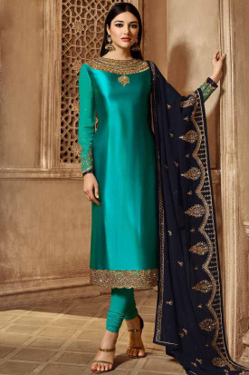 Peacock sale colour churidar