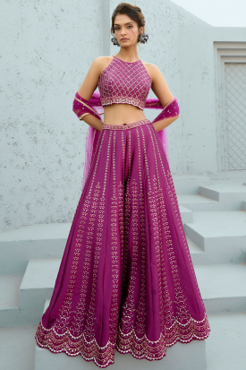 halter long dresses GLS Prom Long Halter Neck Chiffon Evening Dress - Lilac - XS main image 0
