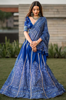 Bandhani Lehenga Shop Exquisite Bandhani Lehengas Online USA