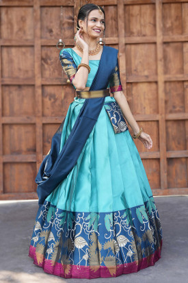 Kalamkari lehengas top