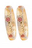 Theme Bracelet Inspired Indian Gold Leaf