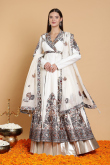 GUSTAKHIYAN – Shahnaz Handcrafted Heritage Anarkali Suit