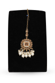 Kumbh Pendant Necklace with Circular Jhumka Set