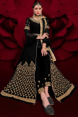 Black Georgette Anarkali Suit