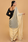 Black Sequins Fabric Patiala Suit for Wedding & Party