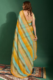 Chiffon Saree in Multi Color colour with Printed for Casual Wear