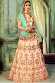 Pink Art Silk Lehenga with Art Silk Choli