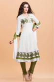 Off White Stylish & Designer Churidar Suits