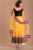 Designer Yellow Anarkali Churidar Suits