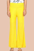 New Trendy Yellow Lycra palazzo pant