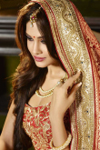 Maroon and pink Viscose Saree With Art silk Blouse