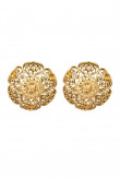 Golden Studded Latest Designer earrings Online