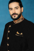 Dupion Silk Men Sherwani
