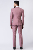 Dusty Pink Men's Polyester Tuxedo Suit