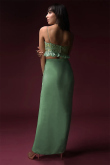 Embroidered Crepe Mint Blue Lehenga