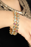 Gold-Plated Meenakari Traditional Bangles For Women