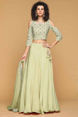 Green Silk Lehenga Choli