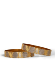 Gold Plated Kada Traditional Bangles 