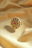Stunning Floral Statement Ring for Your Special Occasions ✨