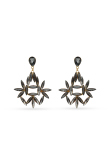 Black Drop Earrings