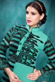 Sky Blue Georgette Kurti Tunic