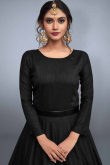 Black Silk Gown 