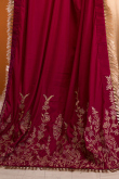 Light Beige Churidar Suit with Elegant Lace Detail