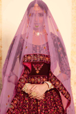 Maroon Satin Lehenga With Satin Choli