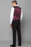 Velvet Wine Maroon Plain Men's Coat Pant
