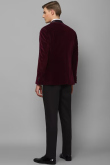 Velvet Wine Maroon Plain Men's Coat Pant