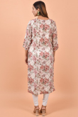 Cotton Multi Color Sequins Embroidered Kurti for Casual Wear
