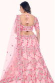 Net Light Pink Lehenga