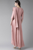 Rayon Kurti In Dusty Pink Colour