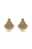 Mirror Choker with Pearl Fringe & Big Jhumkas