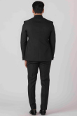 Viscose Jodhpuri Style Plain Men's Black Coat Pant