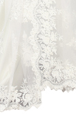 White Woven Designer Net Saree for Party 