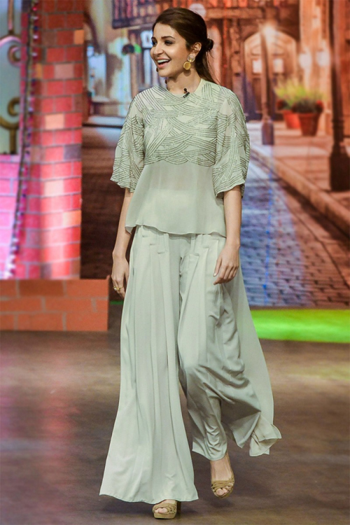 Georgette Trouser Suit in Dusty Green for Wedding Party