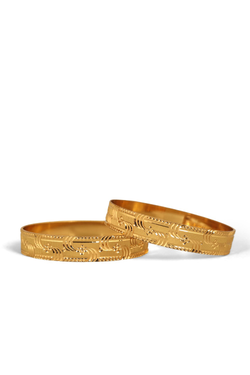 Gold Plated Traditional Bangles for Festive Occasions