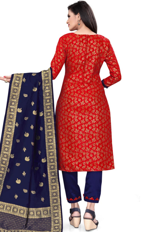 ladies brocade trouser suit