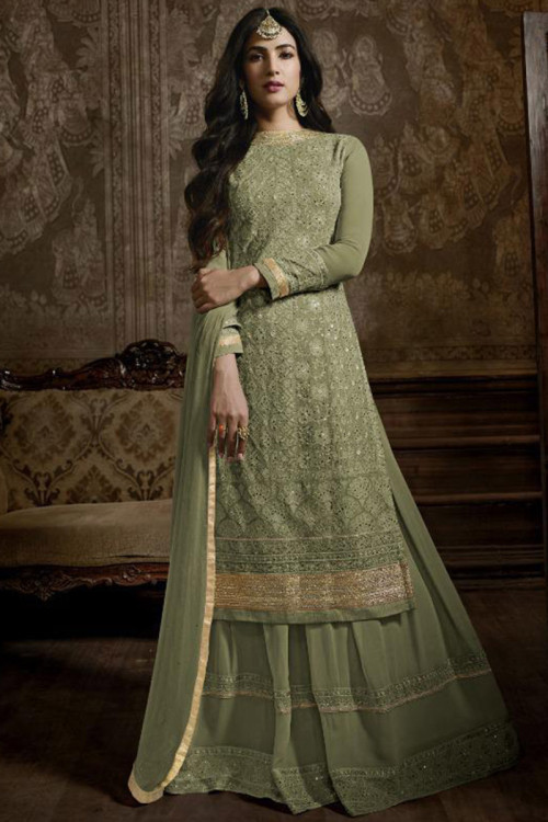 georgette party wear suits