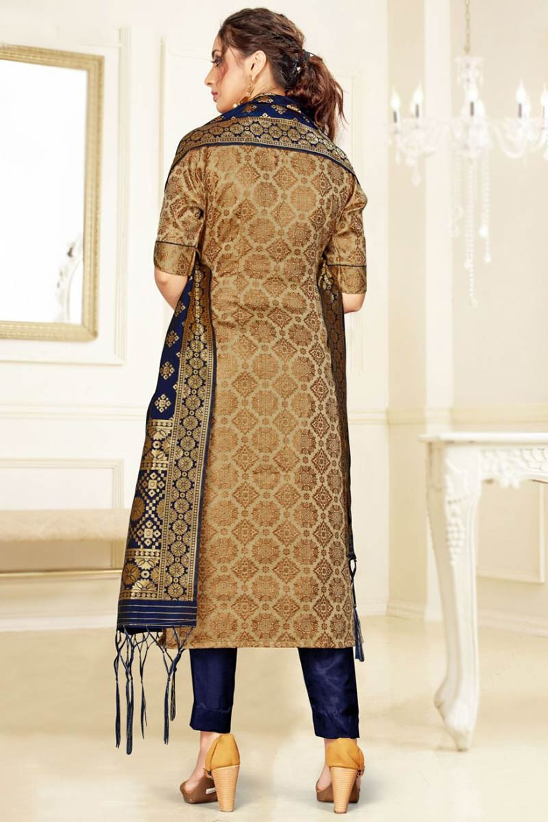 Buy Banarasi Brocade Pants and Matching Raw Silk Kurta Made to Online in  India - Etsy
