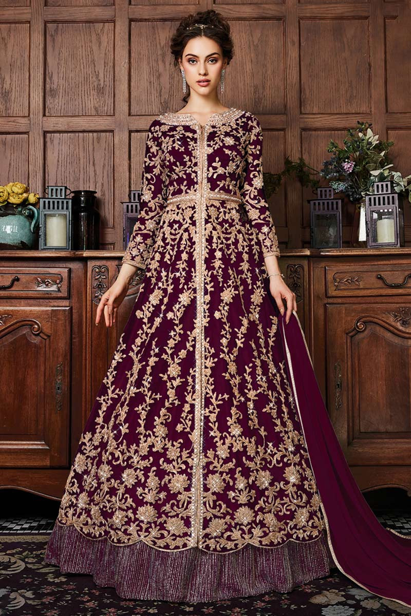 branded anarkali dress